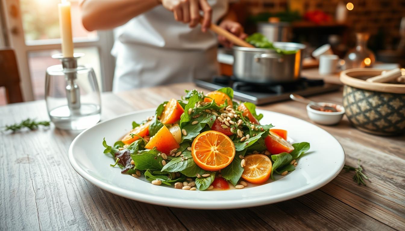 Fresh ingredients and home cooking inspiration